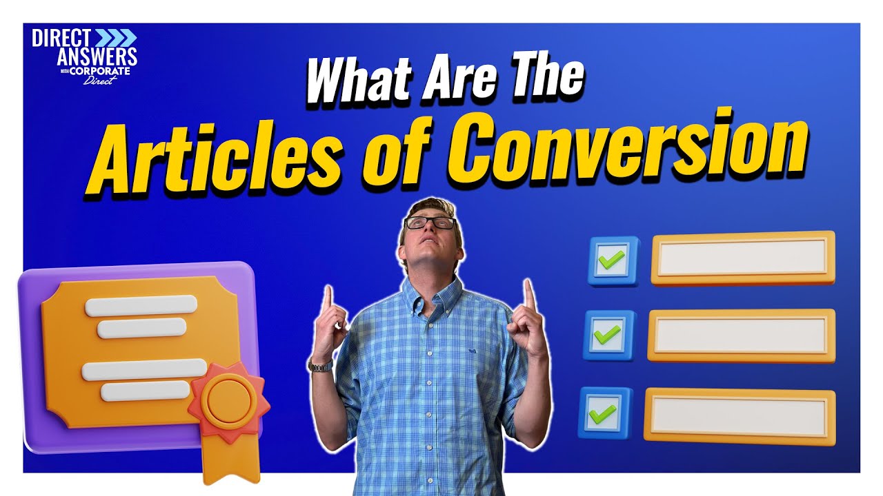 What are The Articles of Conversion?