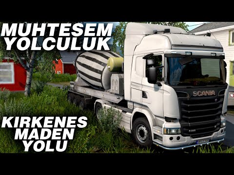 SONUNDA MUHTEŞEM YOLCULUK !! Kirkenes Maden Yolu | ETS 2 (G27)