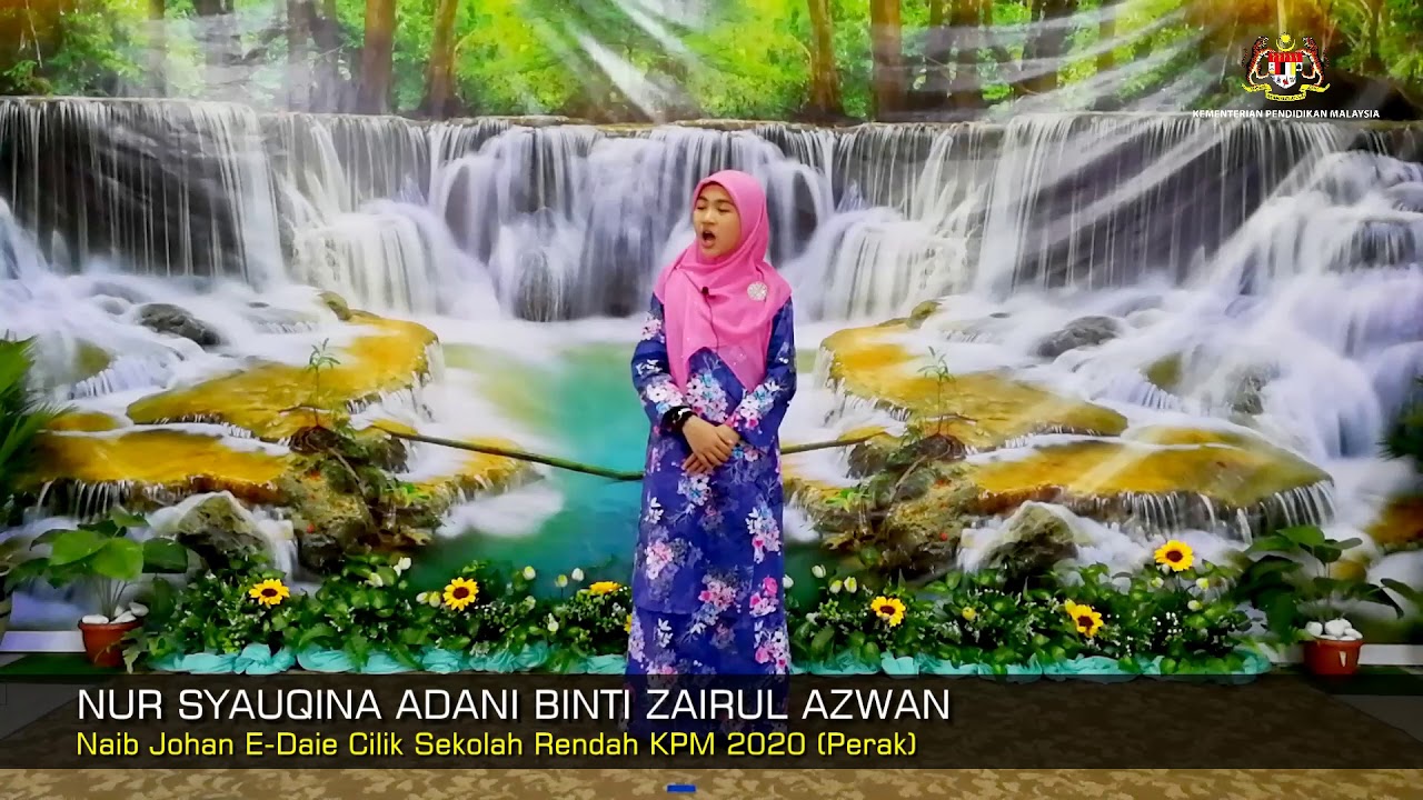 Naib Johan E-Daie Cilik Sekolah Rendah KPM Tahun 2020