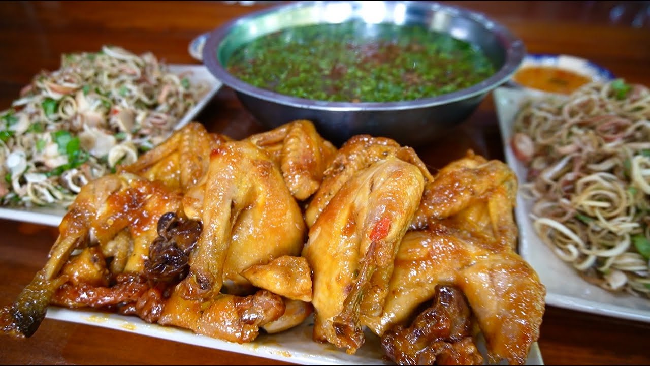 Cháo Gỏi Bắp Chuối, Gà Tre Hấp Mắm Nhĩ Đổi Vị Ngày Nắng Nóng Miền Tây | MTQH