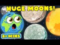 Some Moons In Our Solar System Are BIGGER Than Planets! | Solar System Moons Size Comparison | KLT