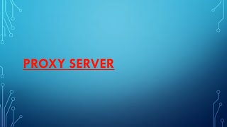 Video Materi Jaringan Komputer - Proxy Server Video Materi Jaringan Komputer - Proxy Server