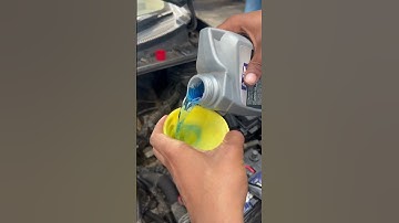 Oxygen Sensor Open and Clean Catalytic Converter clean with MZ Cata Clean #alsharifauto