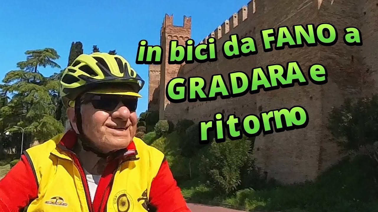 in E-BIKE da FANO a GRADARA e ritorno🚴​🚴‍♂️​🚴‍♀️​