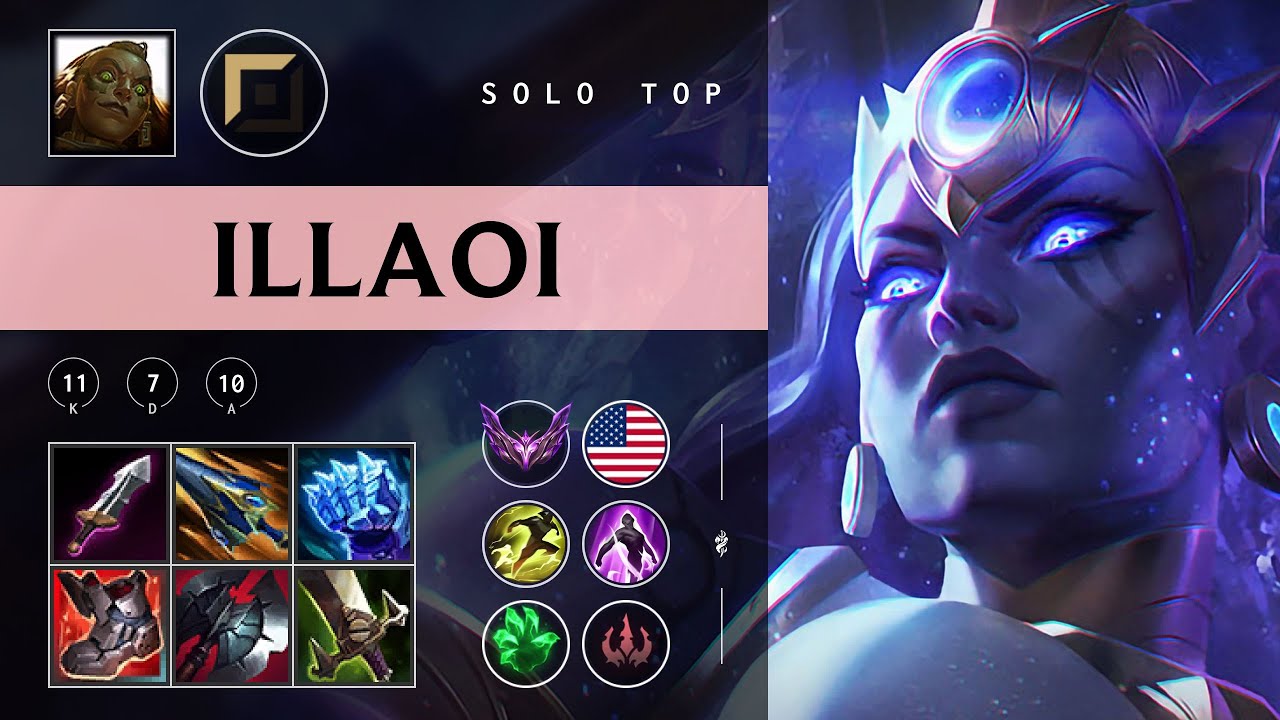 Illaoi Top vs Zed - NA Master Patch 25.24