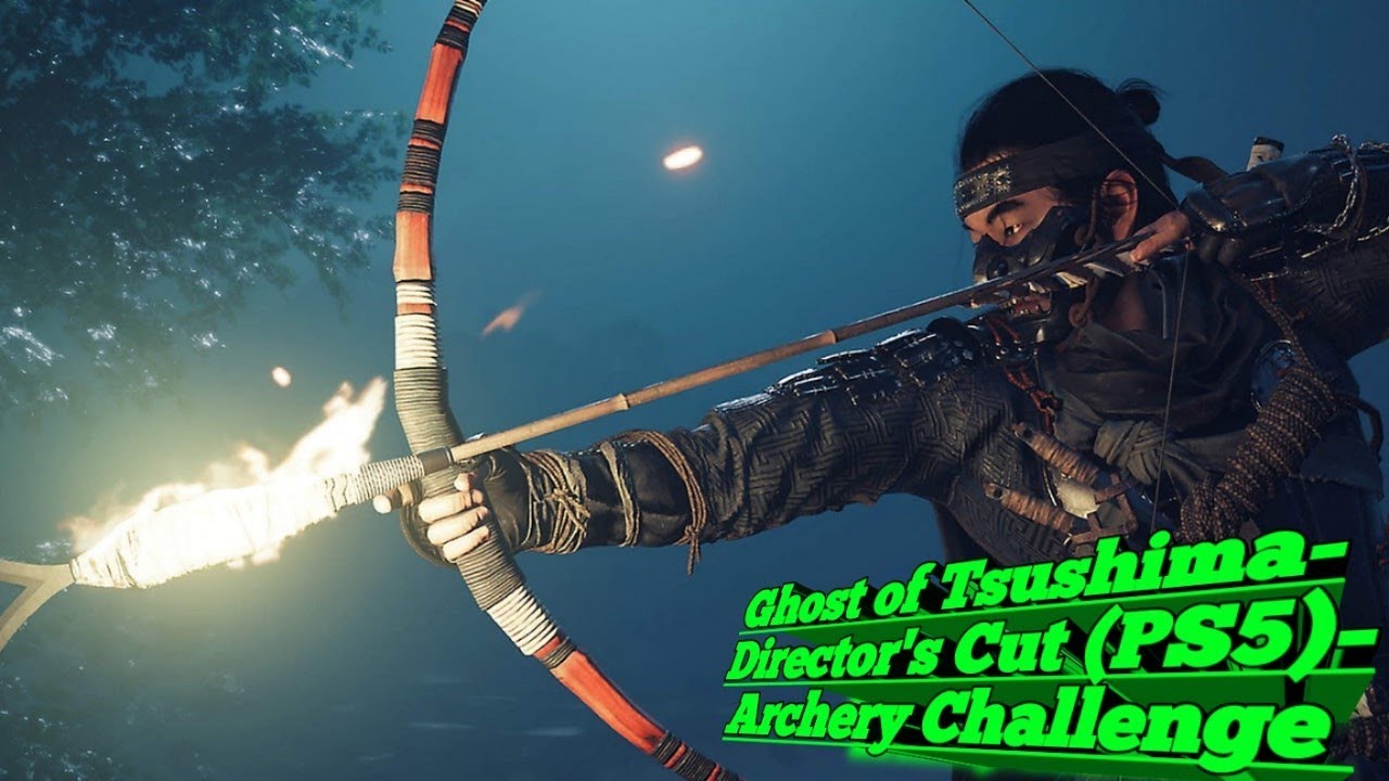Ghost of Tsushima (Director's Cut) PS5 Archery Challenge (HD 60FPS Playthrough) YouTube