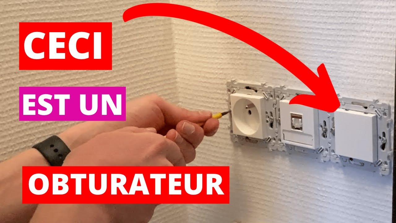 À quoi servent les obturateurs de prise ? Comment les installer