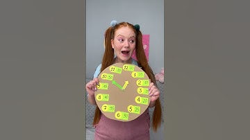 ⏰ Can You Tell Time? Yes, With a DIY Cardboard Clock! #kids #craft