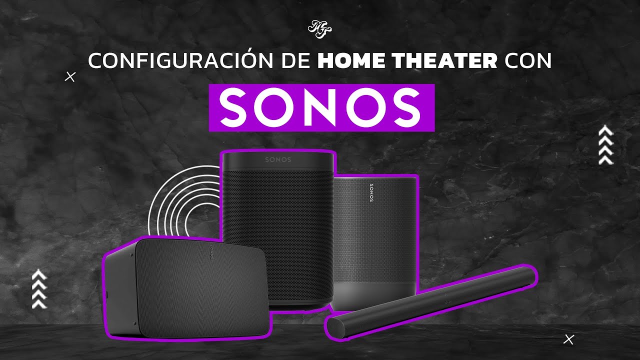 Gracias Descortés Están deprimidos Configuración de home theater con Sonos - YouTube