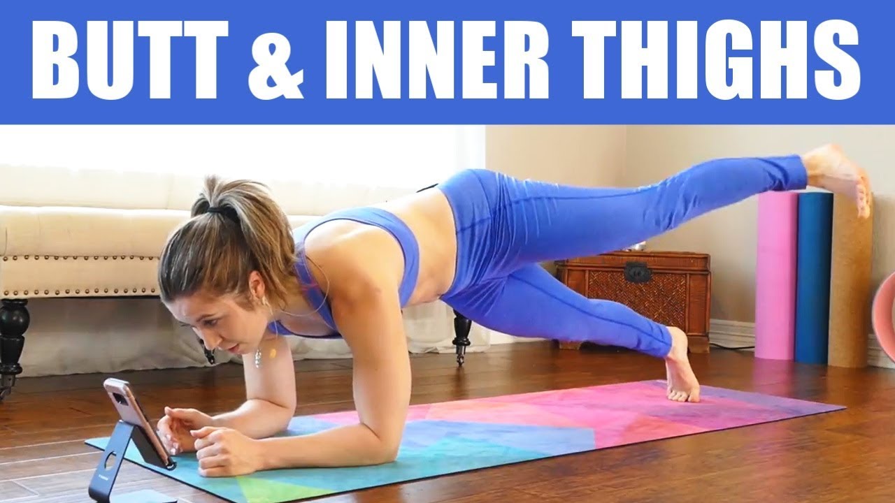 Butt Lift, Slim Waist & Trim Inner Thighs with Hannah | 10 Minute Home Workout HIIT