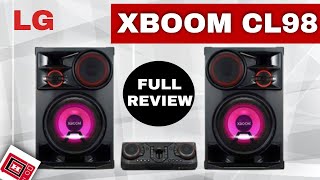 LG XBOOM CL98 AUDIO SET | FULL REVIEW