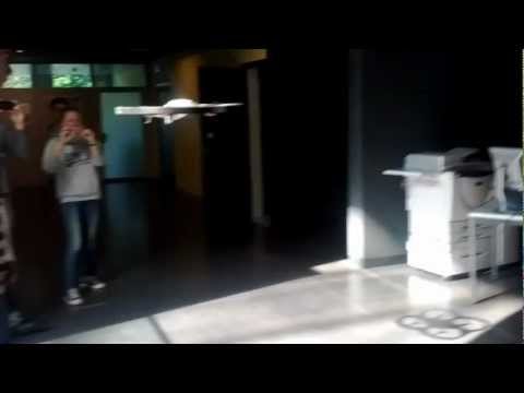 Quadrokopter controlled with kinect