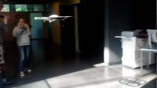 Quadrokopter controlled with kinect