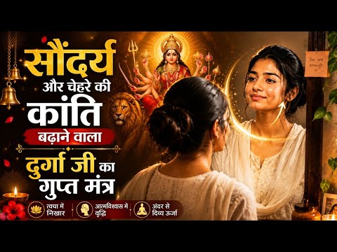 सौंदर्य और चेहरे की कांति बढ़ाने वाला दुर्गा जी का गुप्त मंत्र।।।।।