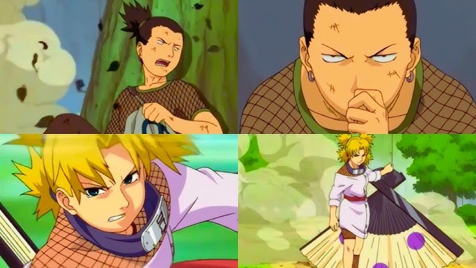TEMARI HUMILHA TENTEN  TENTEN VS TEMARI (Naruto) #examechunin