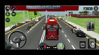 Bus Driving game | simulator 2024 | best bus game 3d city | American coach bus driver games screenshot 2