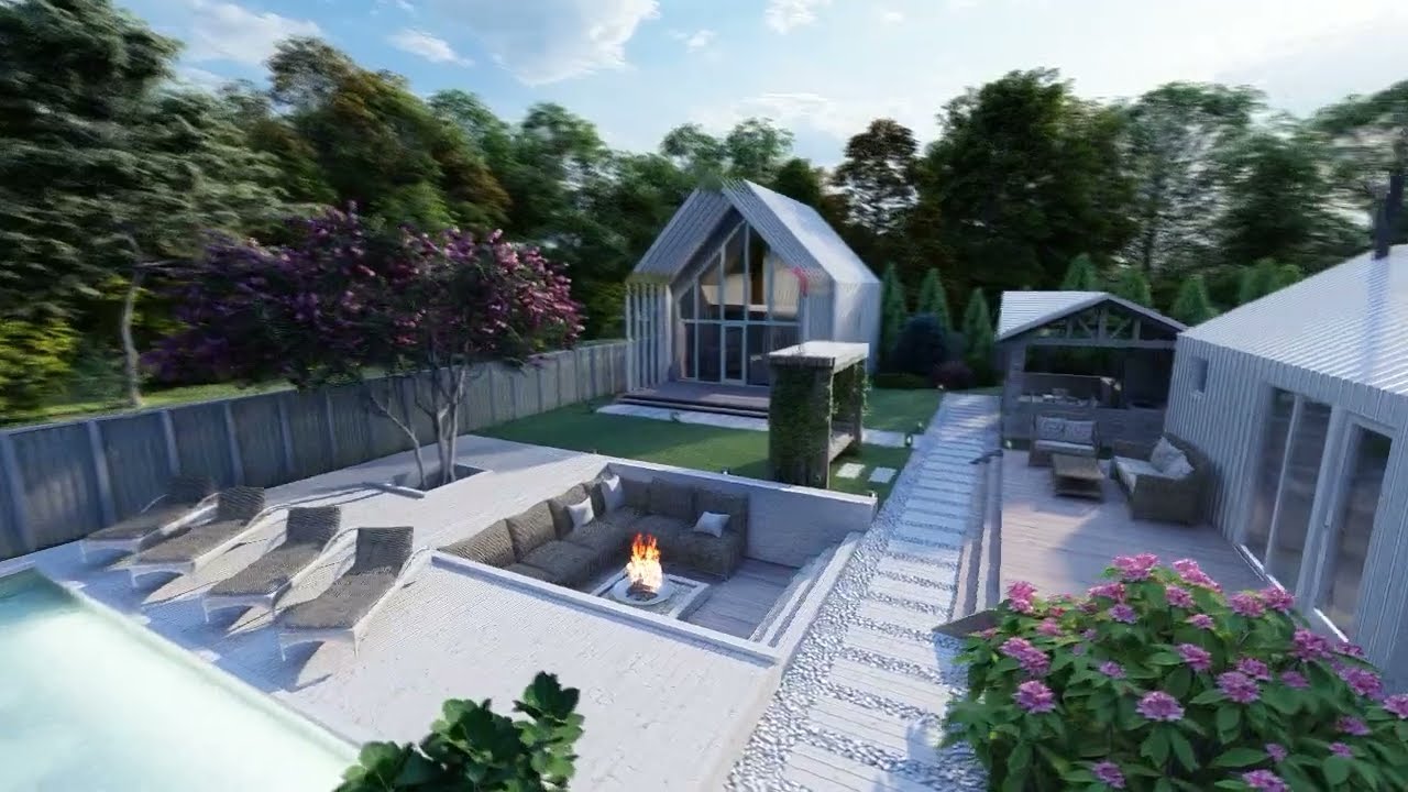 Проект "WHITE" | Индивидуальный проект эко-дачи