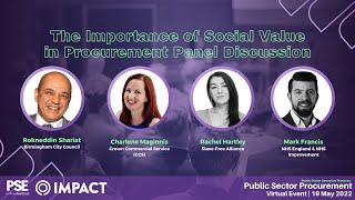 PSE365: The Importance of Social Value in Procurement