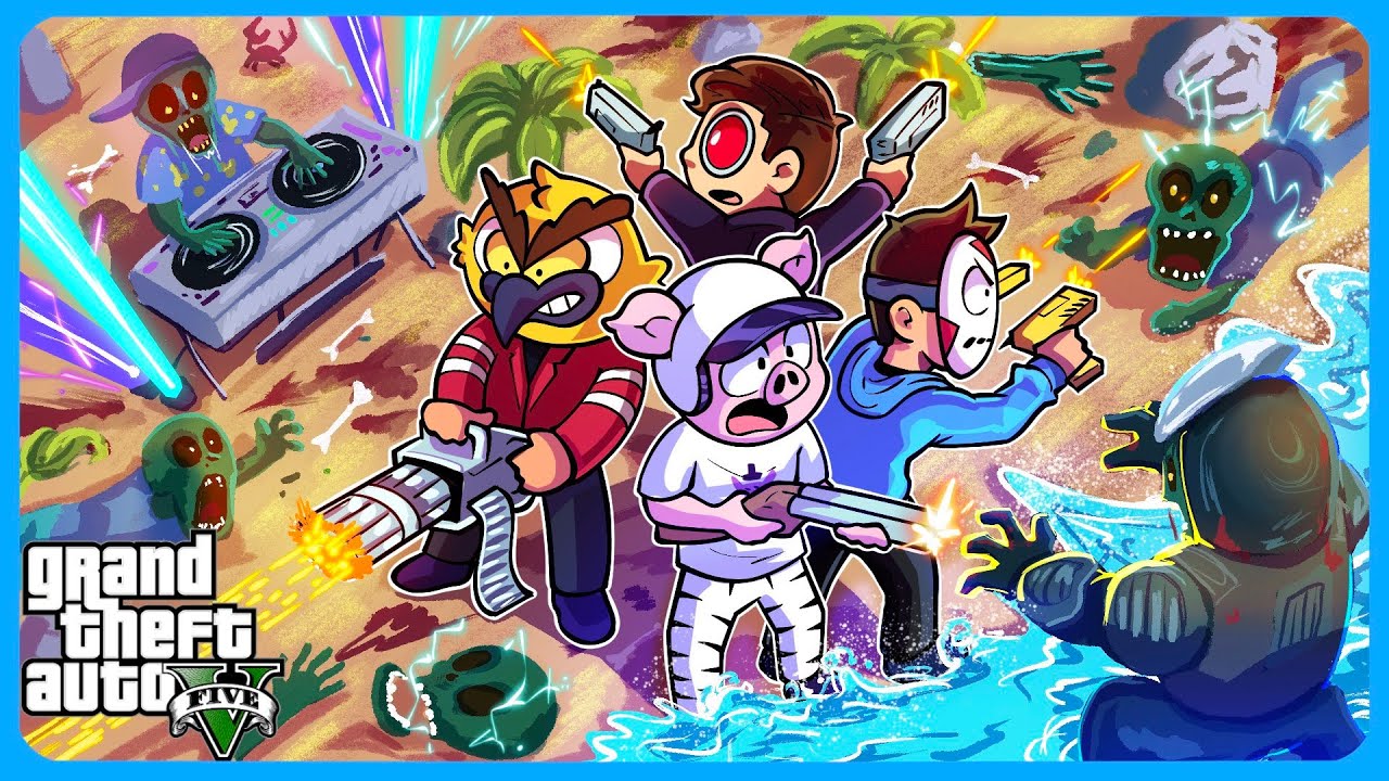 GTA 5 Added Zombies So We Did Some Funny Moments