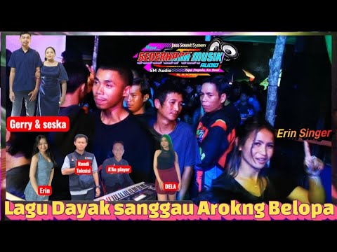 Lagu Dayak Sanggau Arokng Belopa vocal Erin Singer
