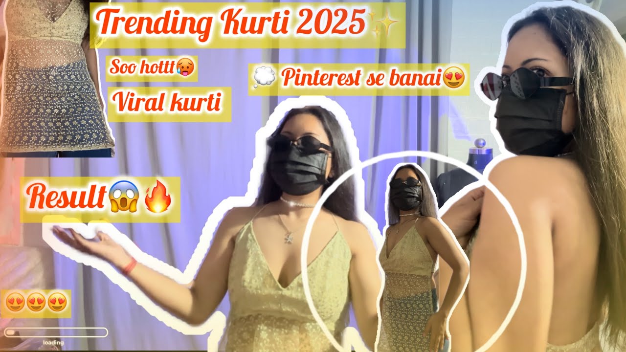 ✨Pinterest Inspired Short Kurti Outfit ✨| Simple & Aesthetic  Look😍😍 