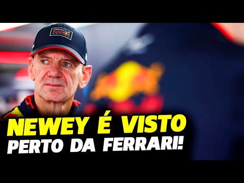 ADRIAN NEWEY É VISTO PERTO DA FÁBRICA DA FERRARI EM MARANELLO | FÓRMULA 1 | GP EM CASA