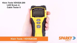 Klein Tools VDV526-200 | LAN Scout Jr. Cable Tester II