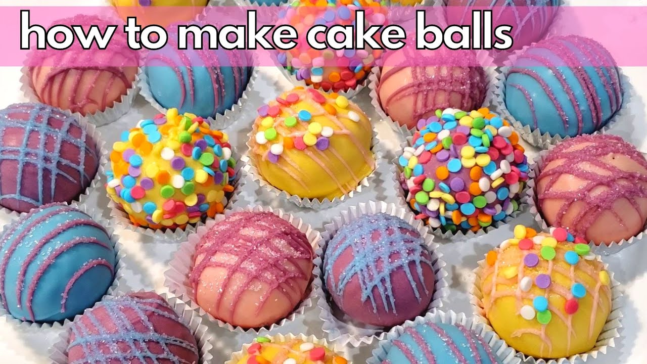 Basic Cake Balls Recipe
