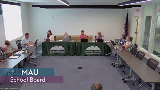 MAU School Board // 8-19-26