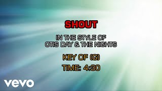 Video thumbnail of "Otis Day & The Knights - Shout (Karaoke)"