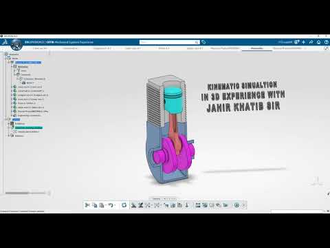 KINEMATIC SIMULATION IN 3D EXPERIENCE WITH JAHIR KHATIB SIR