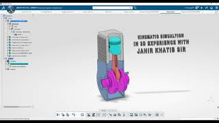 KINEMATIC SIMULATION IN 3D EXPERIENCE WITH JAHIR KHATIB SIR