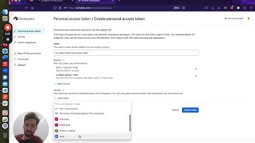 Use your personal access token to export Airtable data