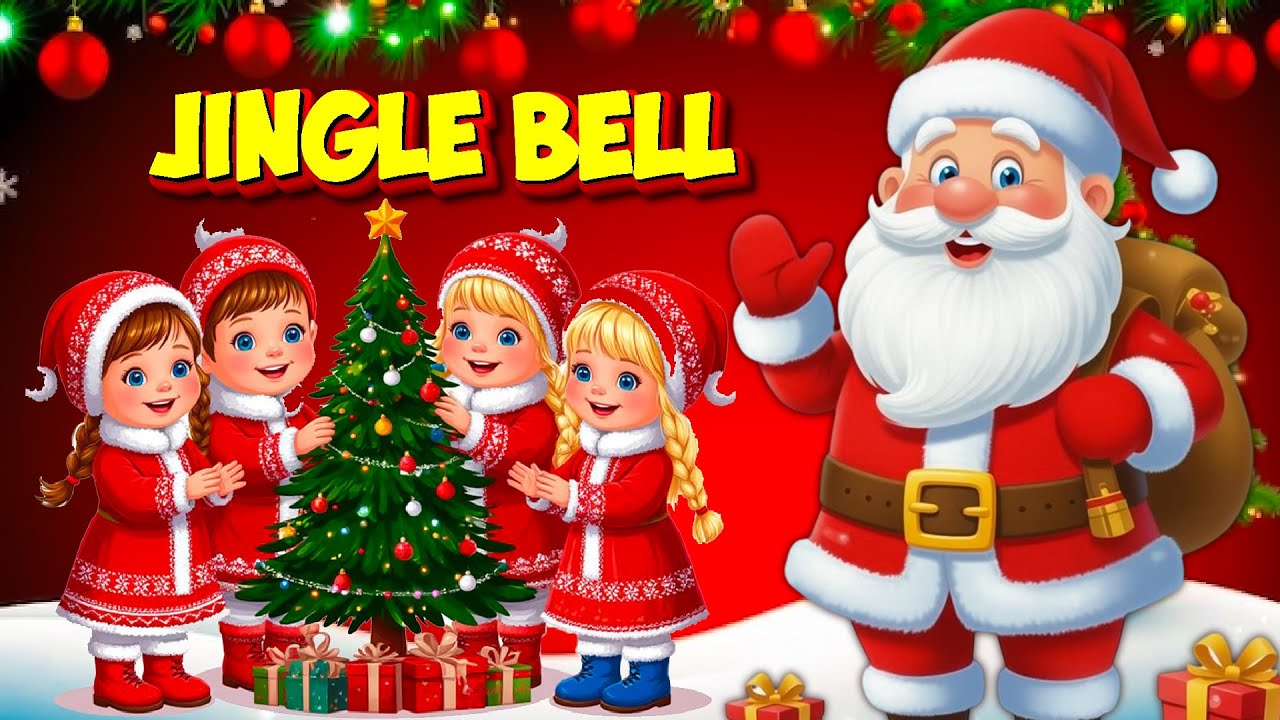 Jingle Bells Songs for Children | Merry Christmas Song | Nursery Rhymes ...