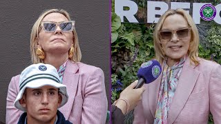 Sex in the City s Kim Cattrall Purple Carpet Wimbledon 2024