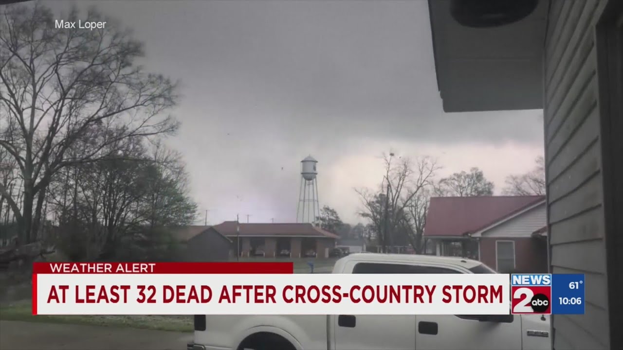 At least 32 dead in massive US storm - YouTube