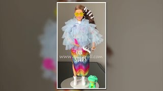 Mattel - Barbie - Extra - Doll #9 - Curvy - Violet - Doll