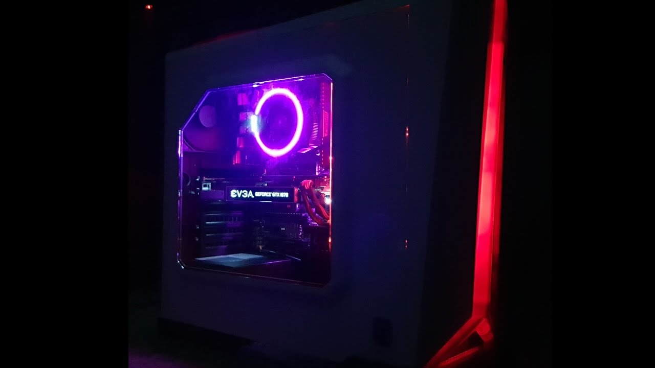 AMD Ryzen 1700 Asus Rog Strix AURA RGB in Corsair Spec Alpha