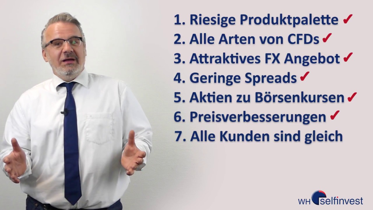 Das Angebot Fur Cfd Und Forex Trading Mit !   Dem Broker Wh Selfinvest - 