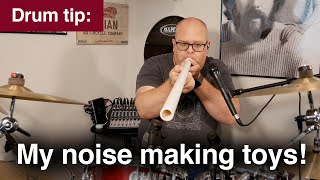 My Noise Making Toys - Percussion and other instruments in my toy bag - 4K screenshot 3