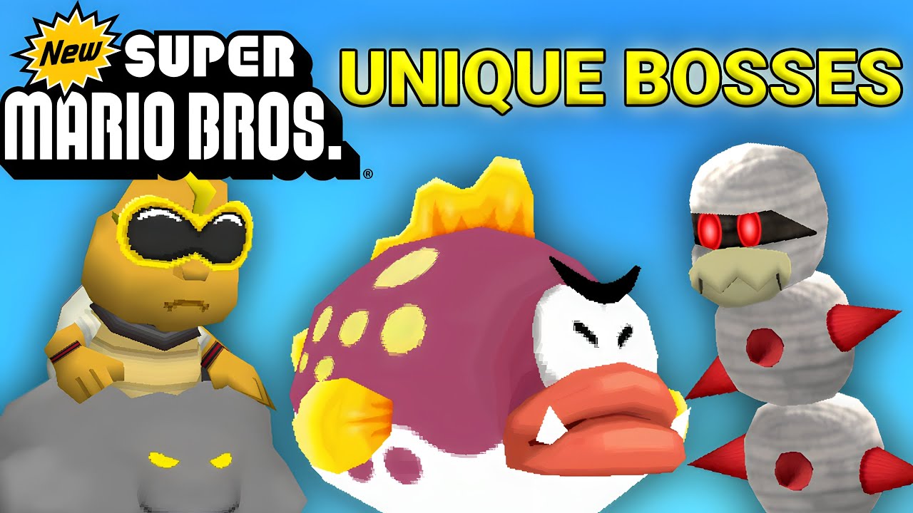 The Unique Bosses of New Super Mario Bros. - YouTube