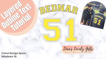VIDEO HAS BEEN REDONE PLEASE SEE NEWER VERSION Layered Outline Text Tutorial on Cricut Design Space