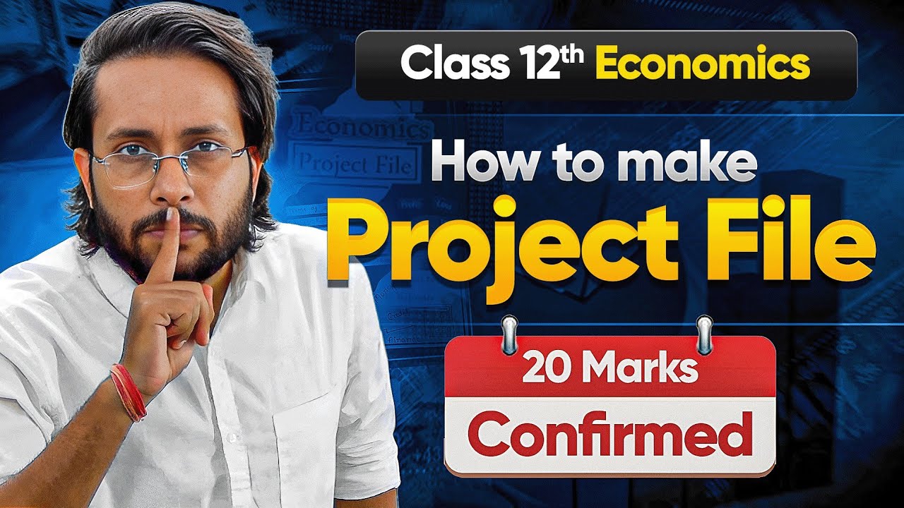 Class 12 Economics Project File | Complete Sample for Viva (Full Demo ...