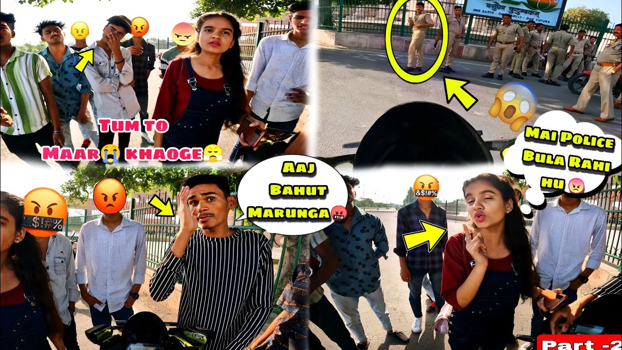 Ròád Ràge wíth Crazy Girl🤩||Finally Polícé🚨 Bhi aa gai😭|| R15 v3 bs6 Training back Workout