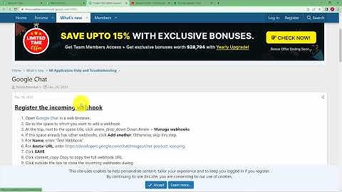How to Send YouTube Videos Notification to Google Chat - YouTube to Google Chat