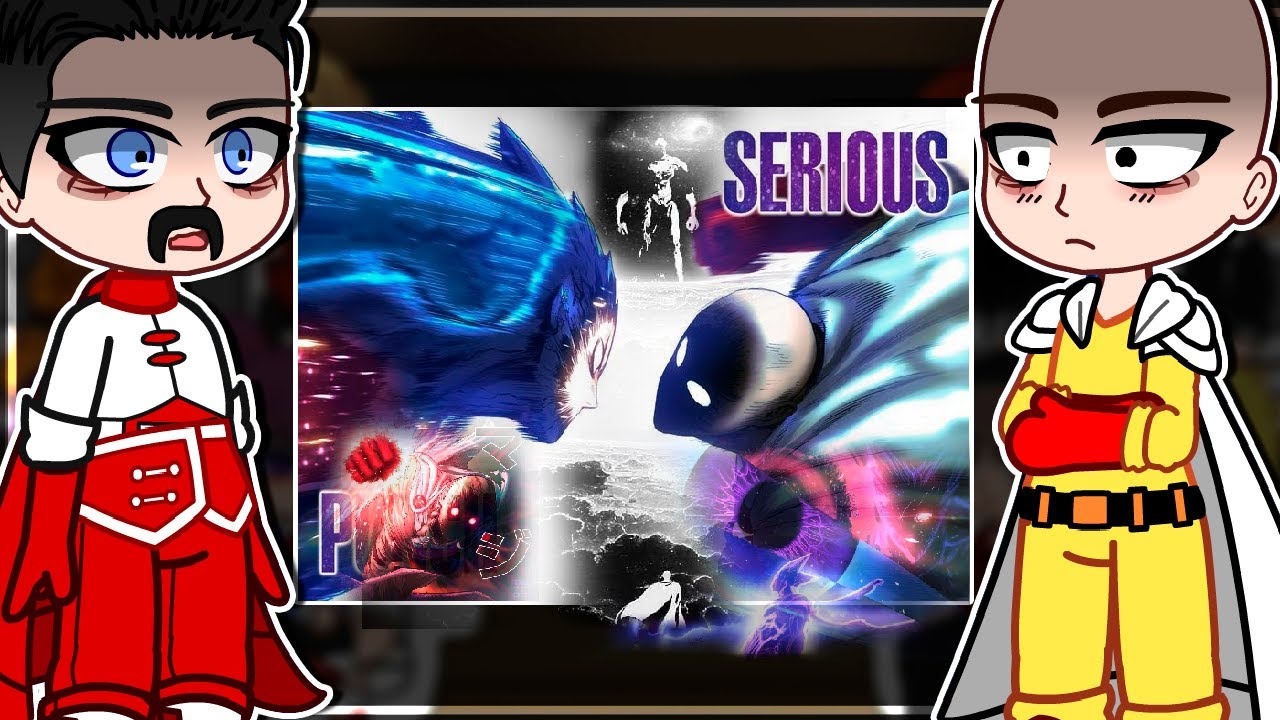 Invincible React To One Punch Man / Saitama, Garou, Tatsumaki | Gacha [ENG/RU]