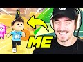 I'M IN ROBLOX DROP BLOX! (Roblox Fall Guys)