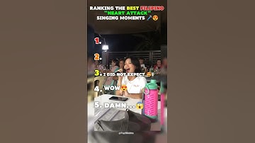 Thumbnail of Ranking the best Filipino "Heart Attack" Singing Moments 🎤😍#shorts #shortvideo #talent #singing