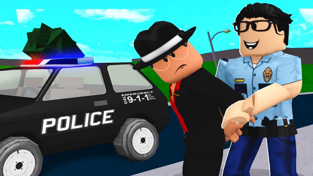 I Became A COP.. I Caught A MOST WANTED Criminal! (Roblox Bloxburg ...
