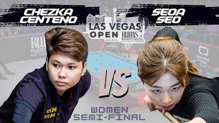 SEMI-FINAL • 2024 LAS VEGAS OPEN WOMEN • CHEZKA CENTENO VS SEOA SEO